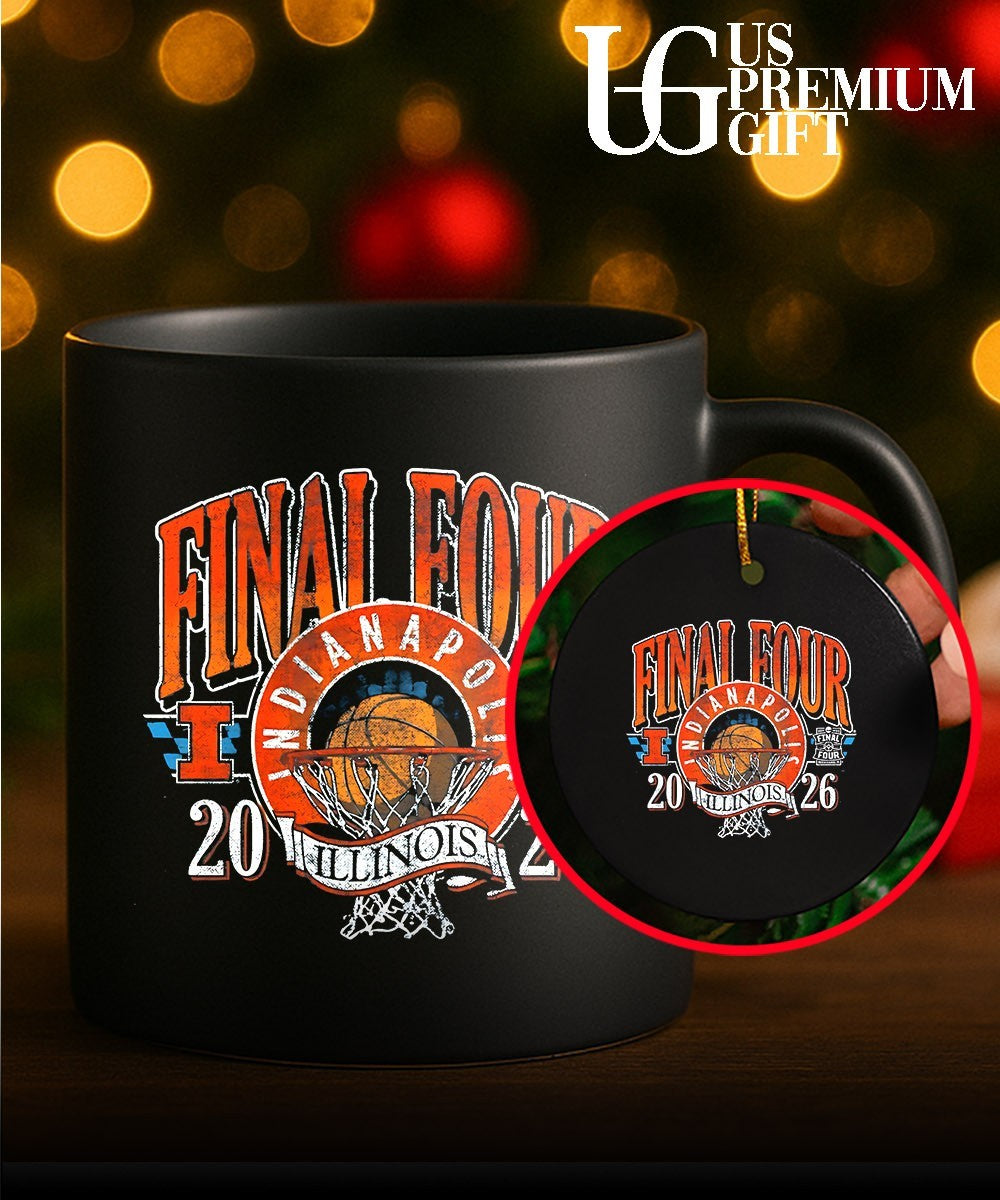 Illinois Fighting Illini Basketball 2026 NCAA Final Four vintage shirt
