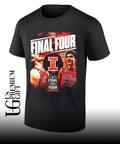 Illinois Fighting Illini Final Four NCAA 2026 poster shirt