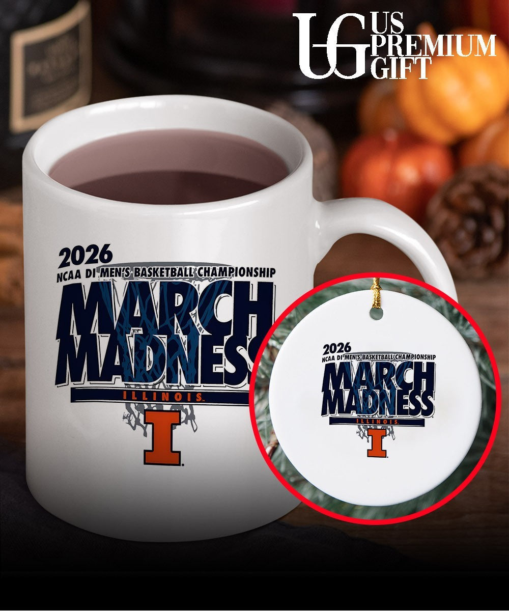 Illinois Fighting Illini March Madness NCAA D1 Men’s basketball Championship 2026 shirt