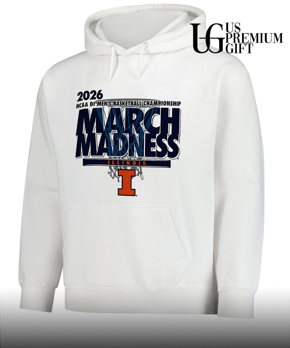 Illinois Fighting Illini March Madness NCAA D1 Men’s basketball Championship 2026 shirt