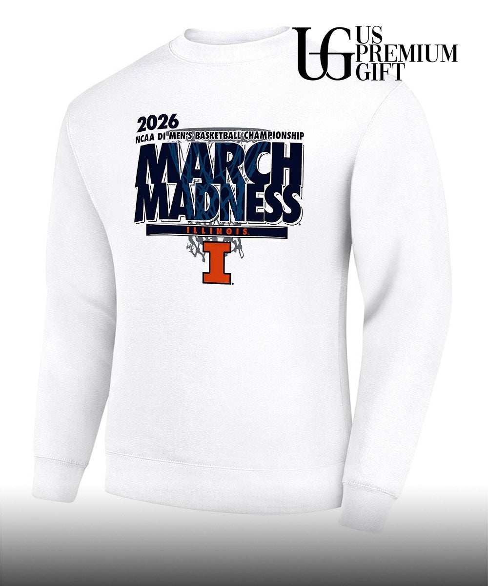 Illinois Fighting Illini March Madness NCAA D1 Men’s basketball Championship 2026 shirt