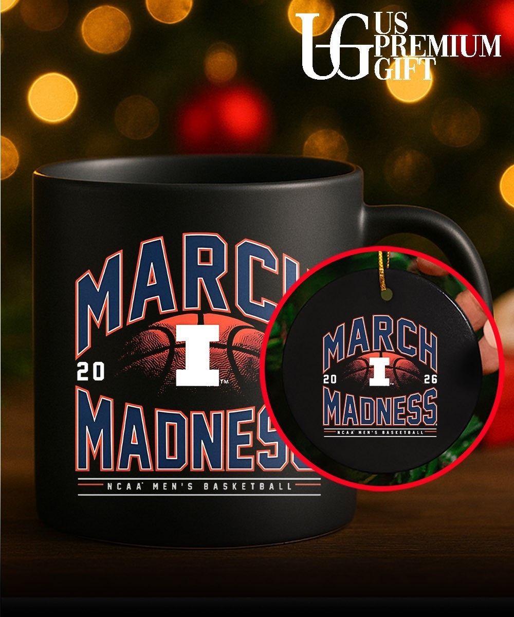 Illinois Fighting Illini Men’s basketball 2026 NCAA March Madness shirt