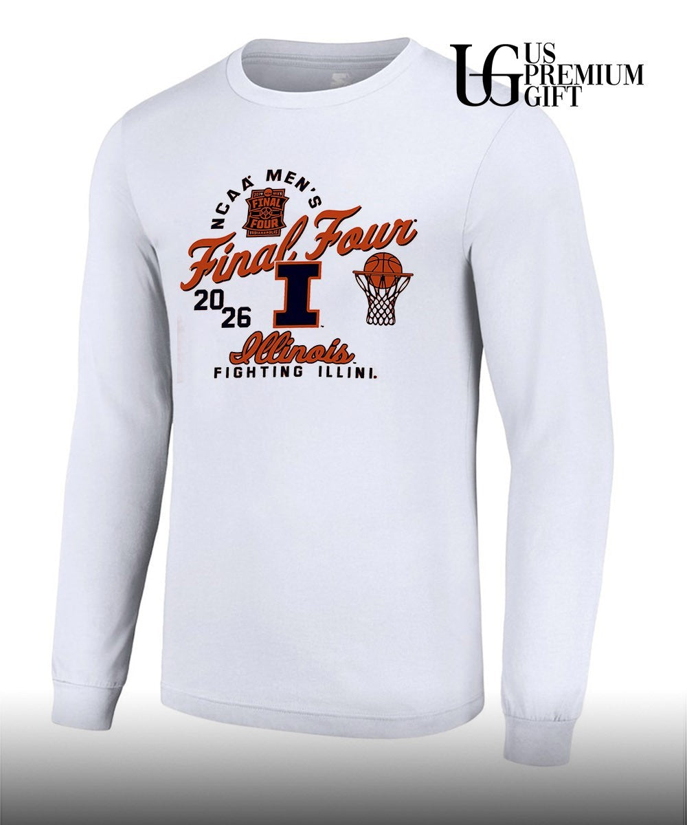 Illinois Fighting Illini NCAA Men’s Final Four 2026 shirt