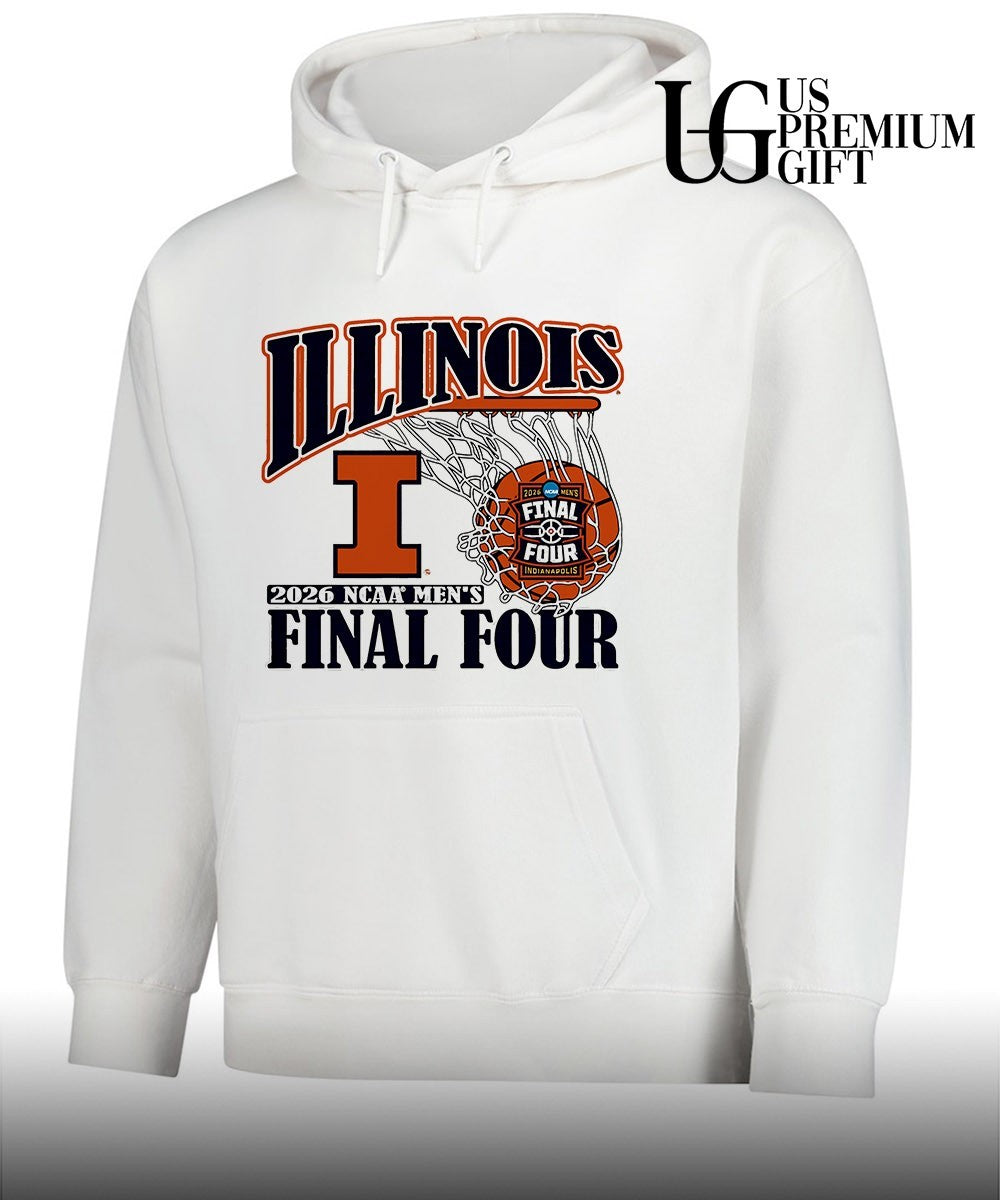 Illinois Fighting Illini NCAA Men’s basketball NCAA Final Four 2026 Indianapolis shirt