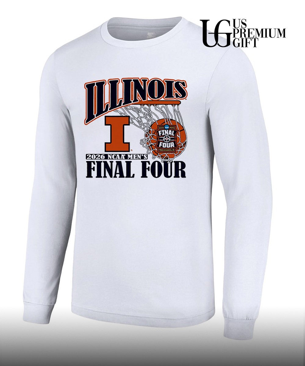Illinois Fighting Illini NCAA Men’s basketball NCAA Final Four 2026 Indianapolis shirt