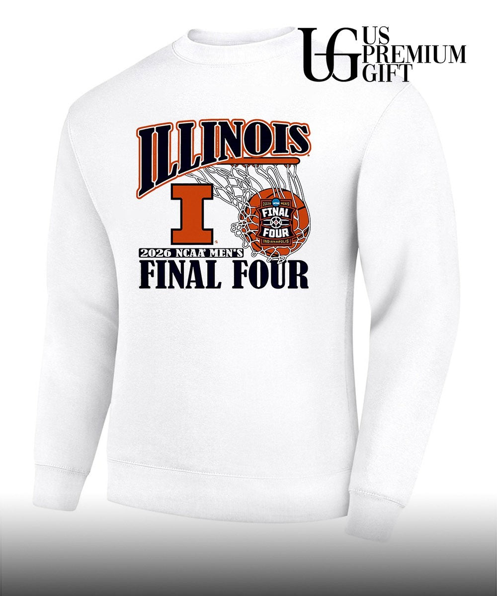 Illinois Fighting Illini NCAA Men’s basketball NCAA Final Four 2026 Indianapolis shirt
