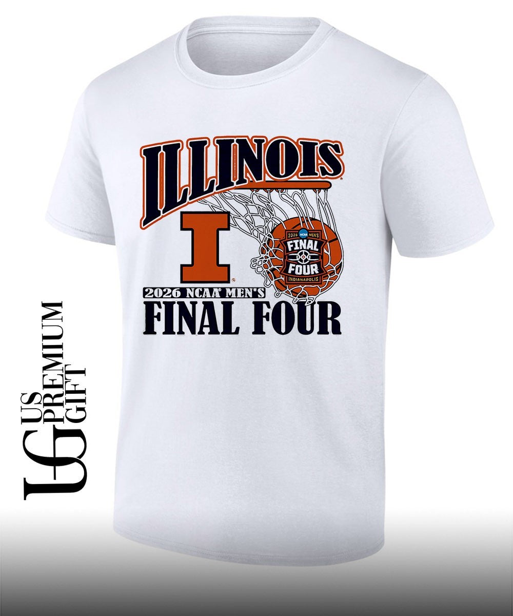 Illinois Fighting Illini NCAA Men’s basketball NCAA Final Four 2026 Indianapolis shirt