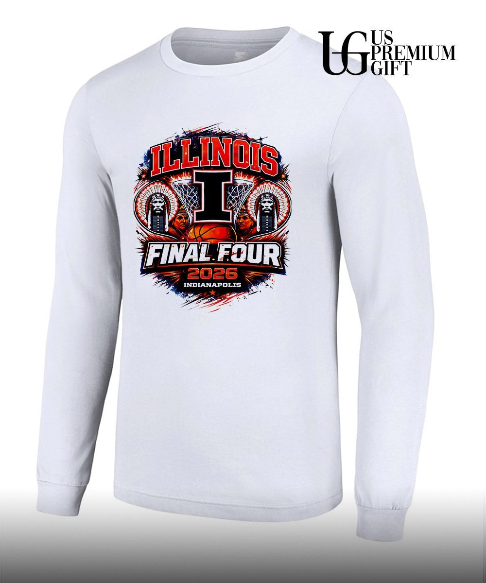 Illinois Final Four 2026 March Madness Illini Basketball shirt