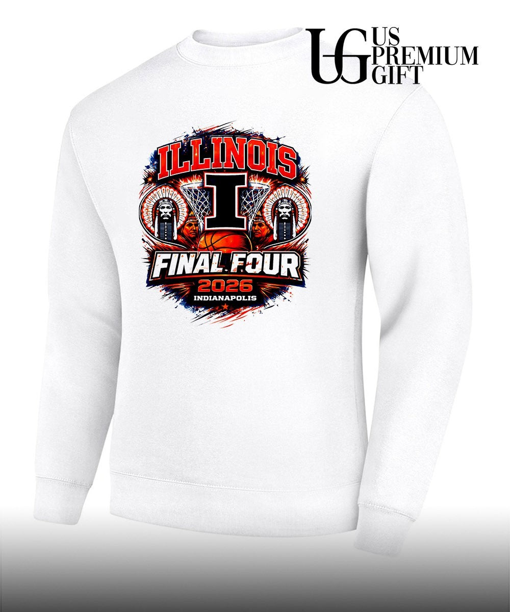 Illinois Final Four 2026 March Madness Illini Basketball shirt