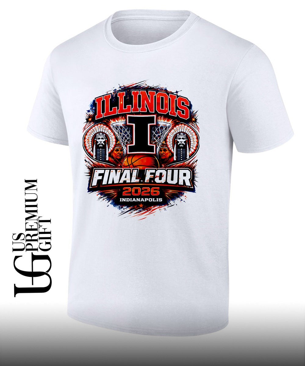 Illinois Final Four 2026 March Madness Illini Basketball shirt