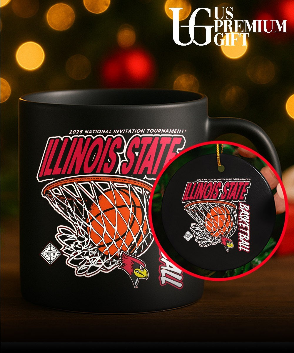 Illinois State Redbirds Division I Men’s Basketball Postseason NIT National Invitation Tournament 2026 shirt