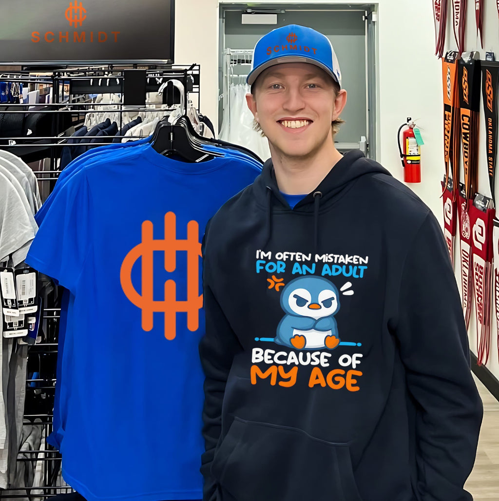 I’m Often Mistaken For An Adult Because Of My Age Funny Penguin shirt
