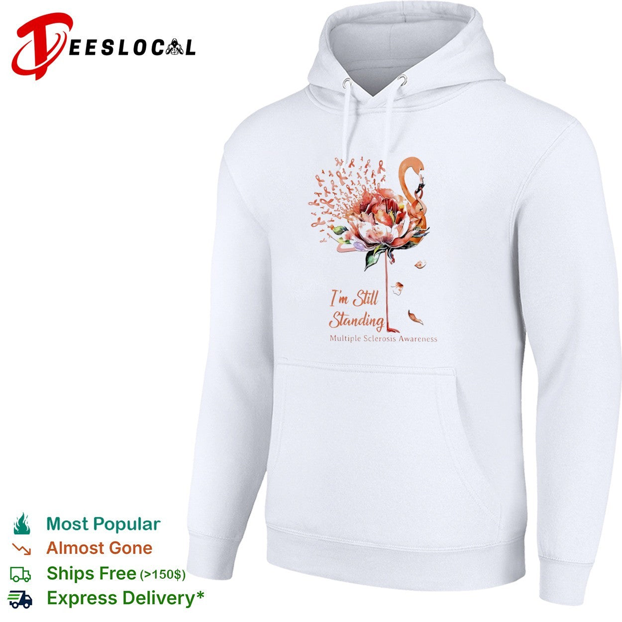 I’m Still Standing Multiple Sclerosis Awareness Flamingo shirt