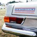 I’m With Kamala Just Kidding Car Magnet