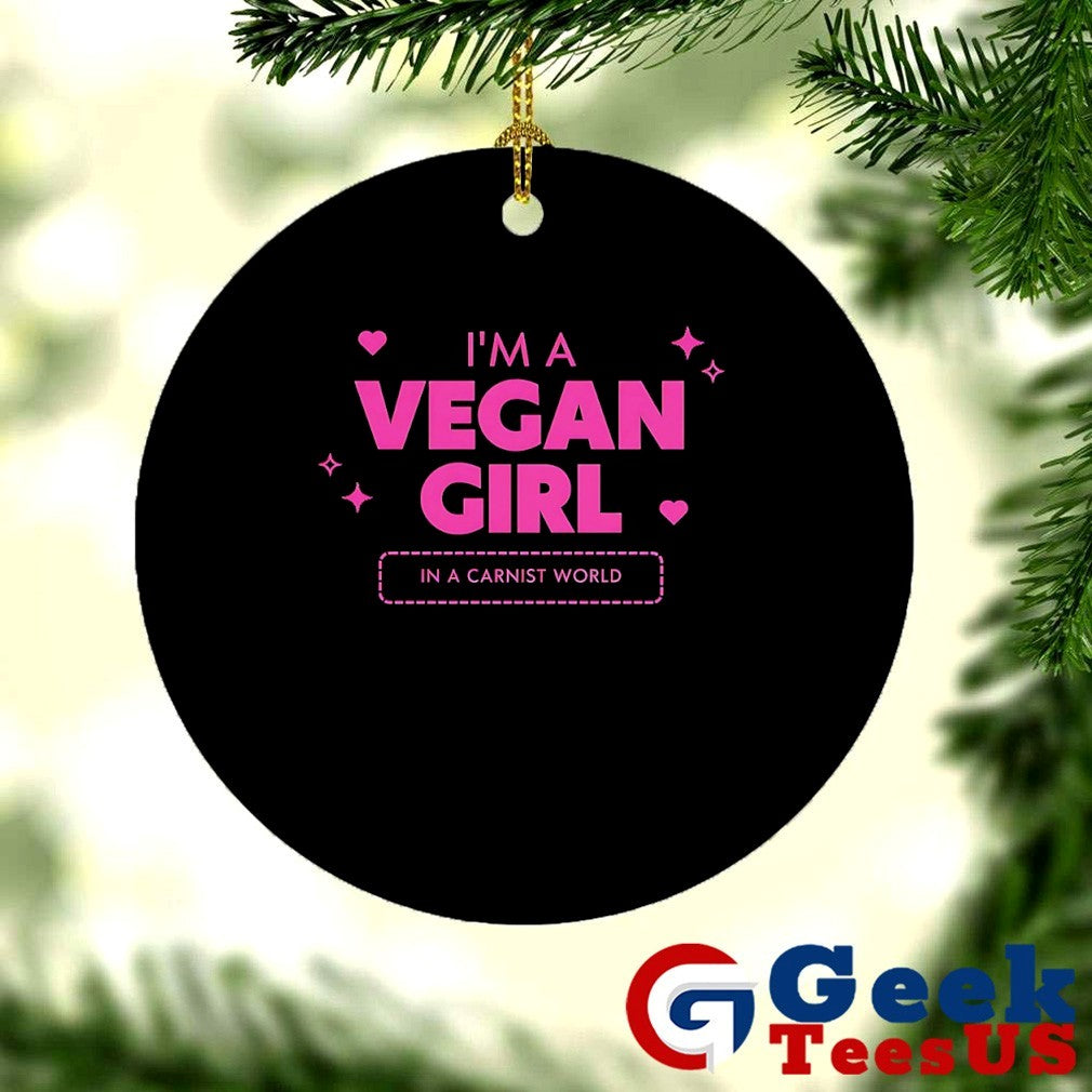 I’m a Vegan girl in a carnist world shirt