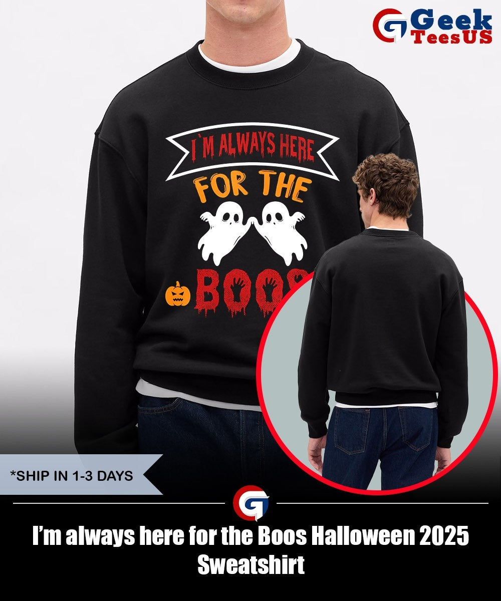 I’m always here for the Boos Halloween 2025 shirt
