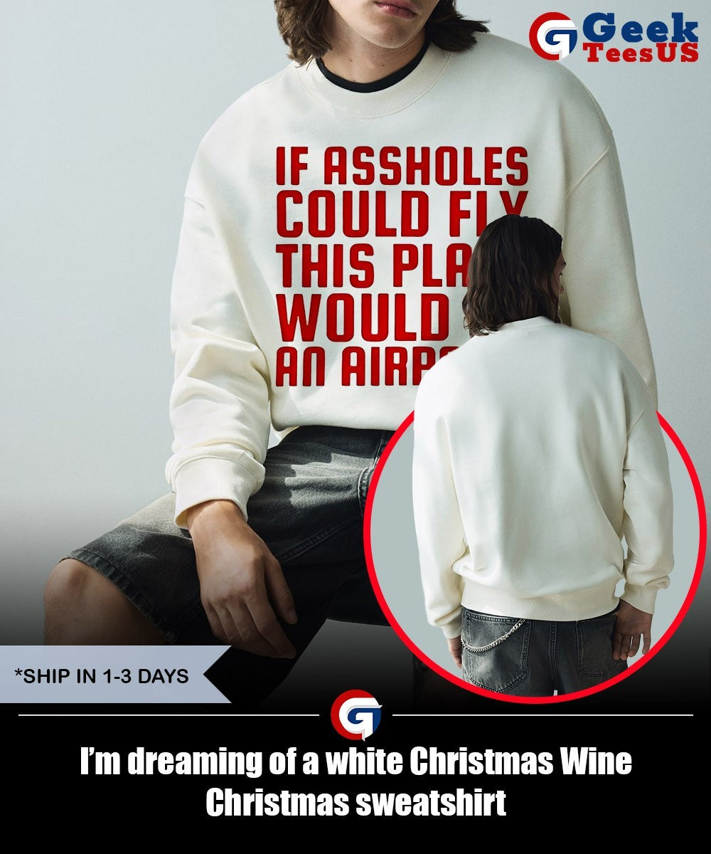 I’m dreaming of a white Christmas Wine Christmas shirt