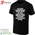Im very vulnerable right now if any goth girls would like to take advantage shirt