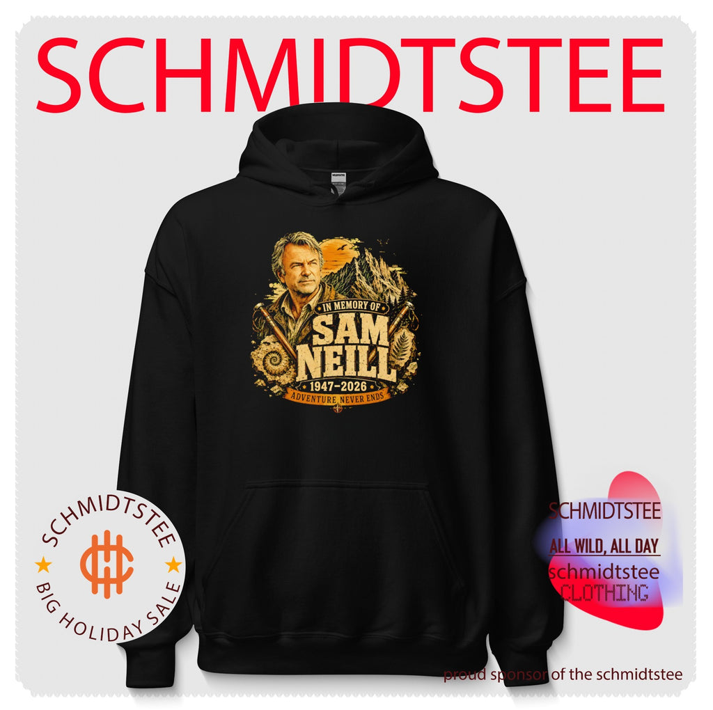 In Memory of Sam Neill 1947-2026 Adventure Never Ends shirt