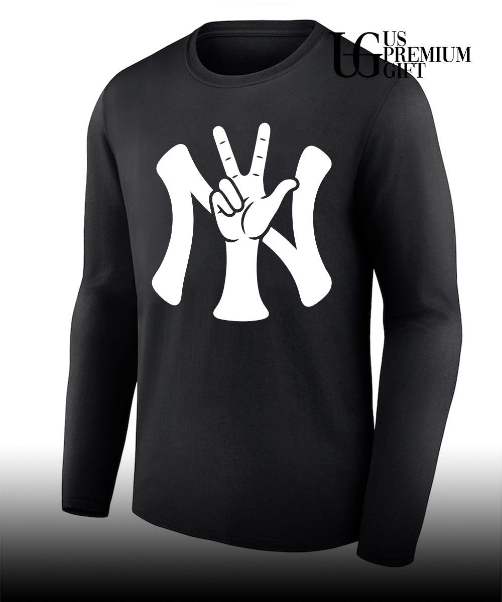 In New York We Ball point New York basketball shirt