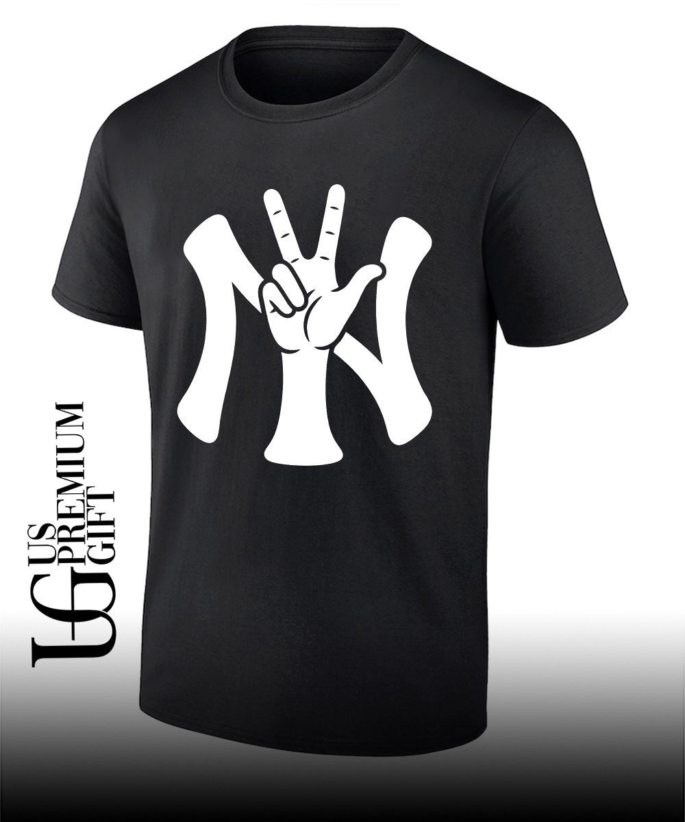 In New York We Ball point New York basketball shirt