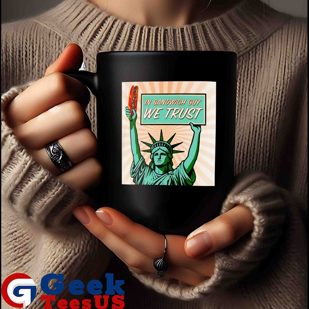 In Sandwich Guy Statue of Liberty shirt