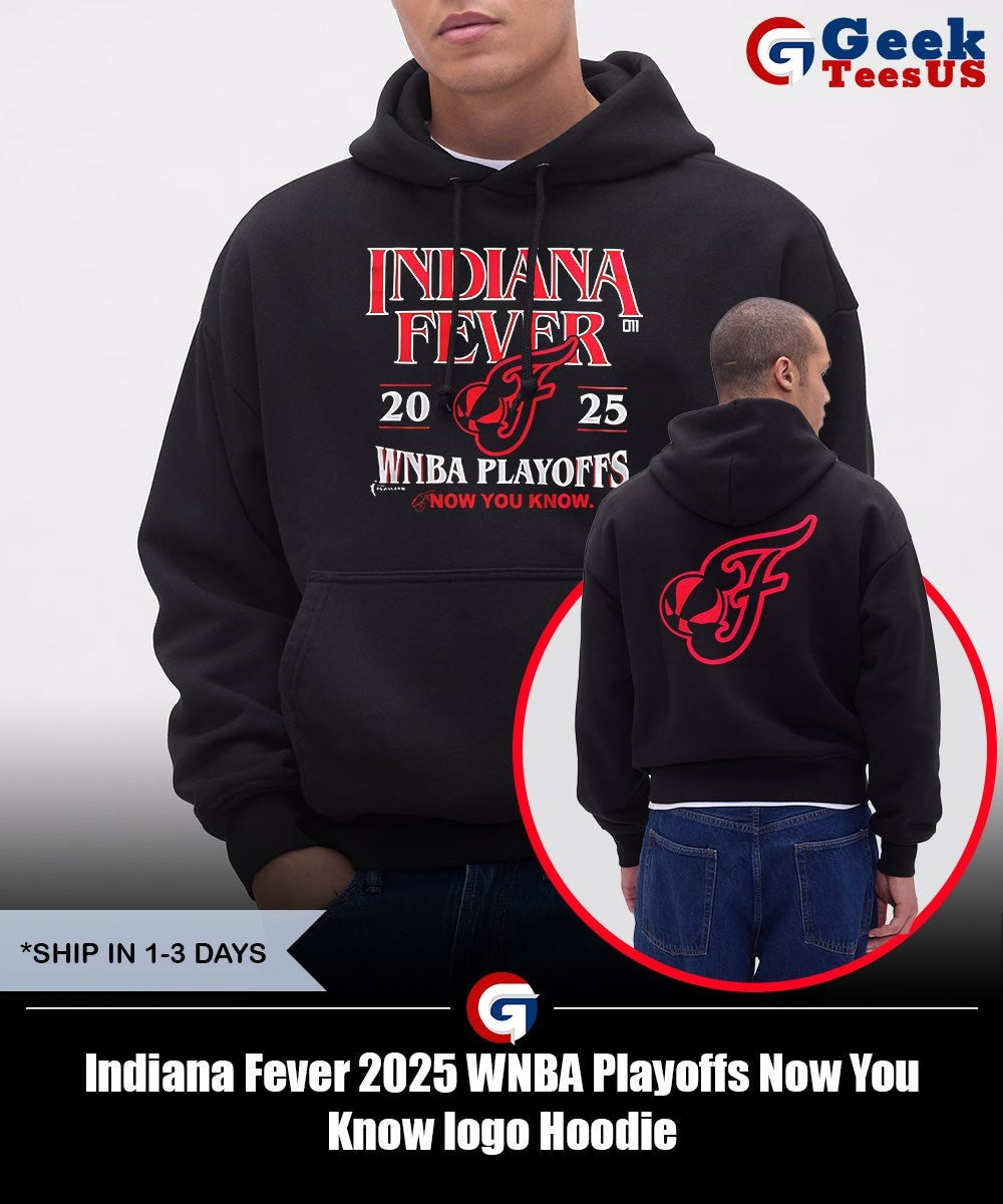 Indiana Fever 2025 WNBA Playoffs Now You Know logo shirt