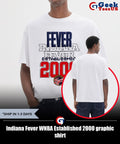 Indiana Fever WNBA Established 2000 graphic shirt