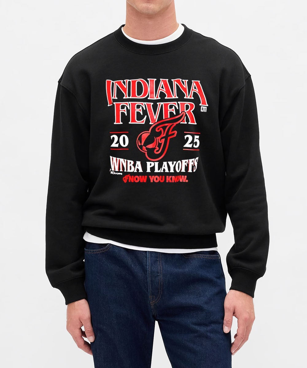 Indiana Fever WNBA Playoffs now you know 2025 shirt