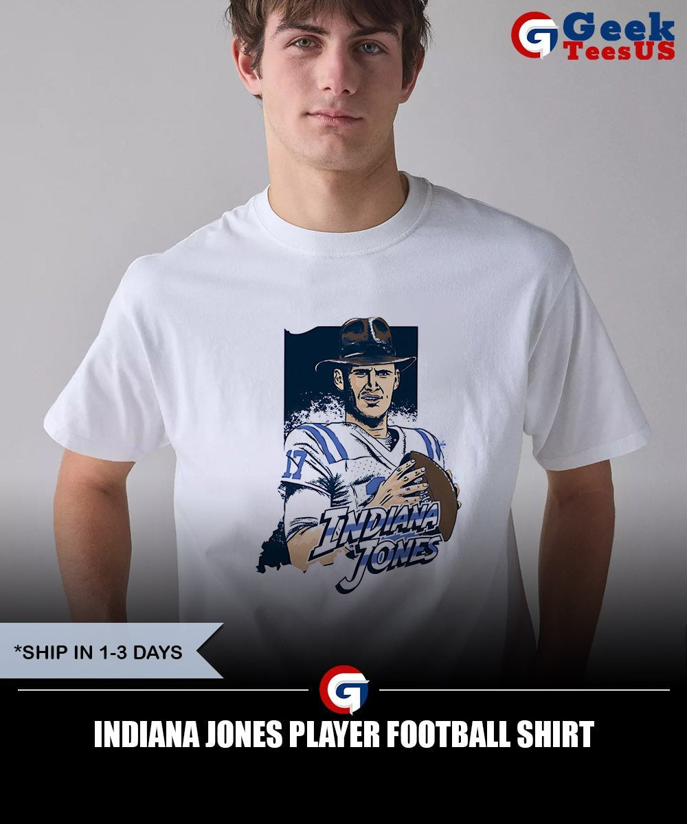 Indiana Jones player football shirt