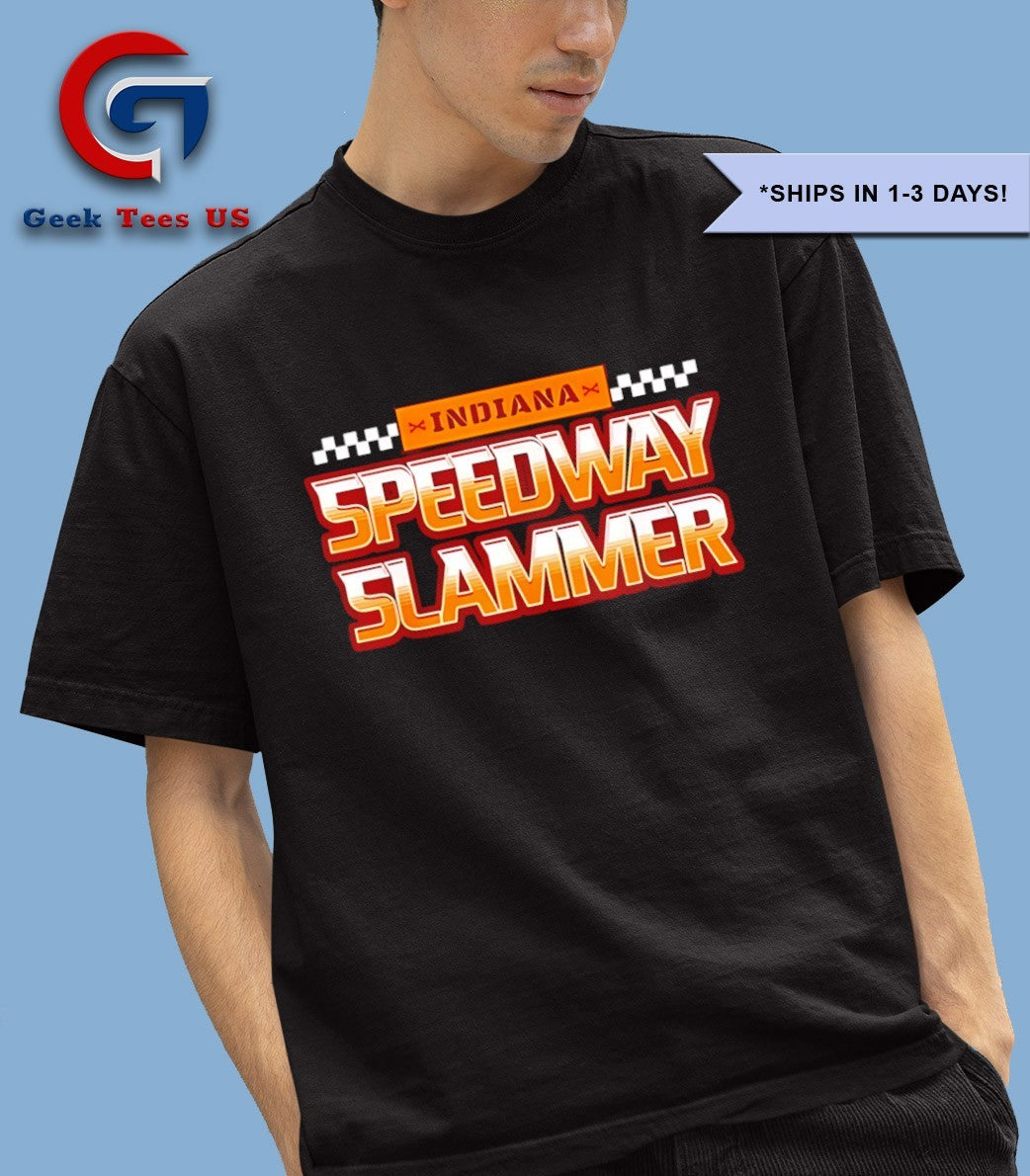 Indiana Speedway Slammer Detention Prison Jail shirt
