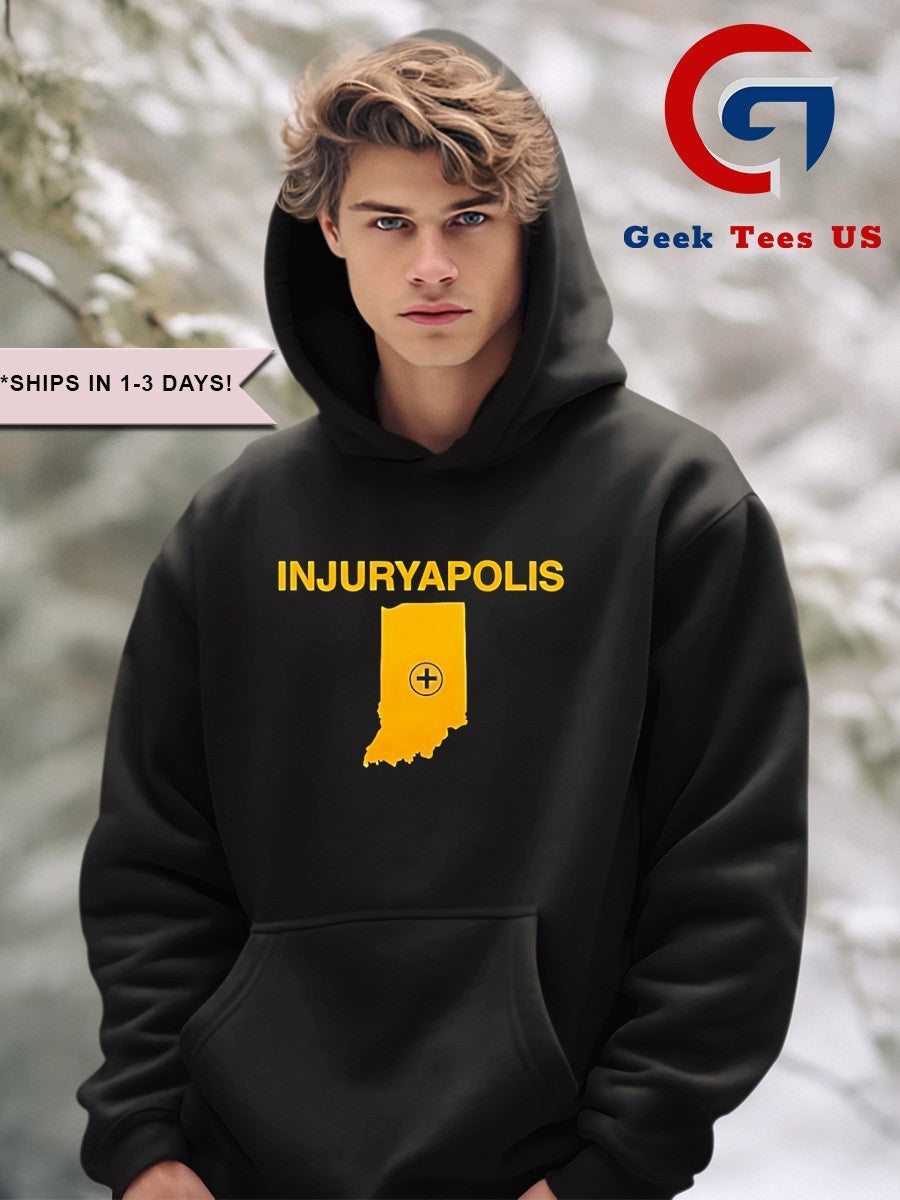 Injuryapolis State Map shirt