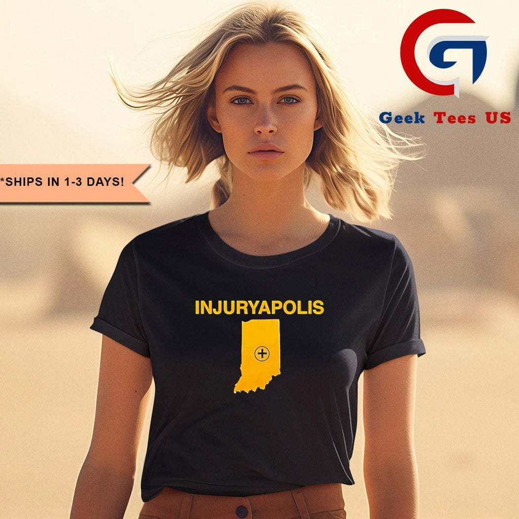 Injuryapolis State Map shirt