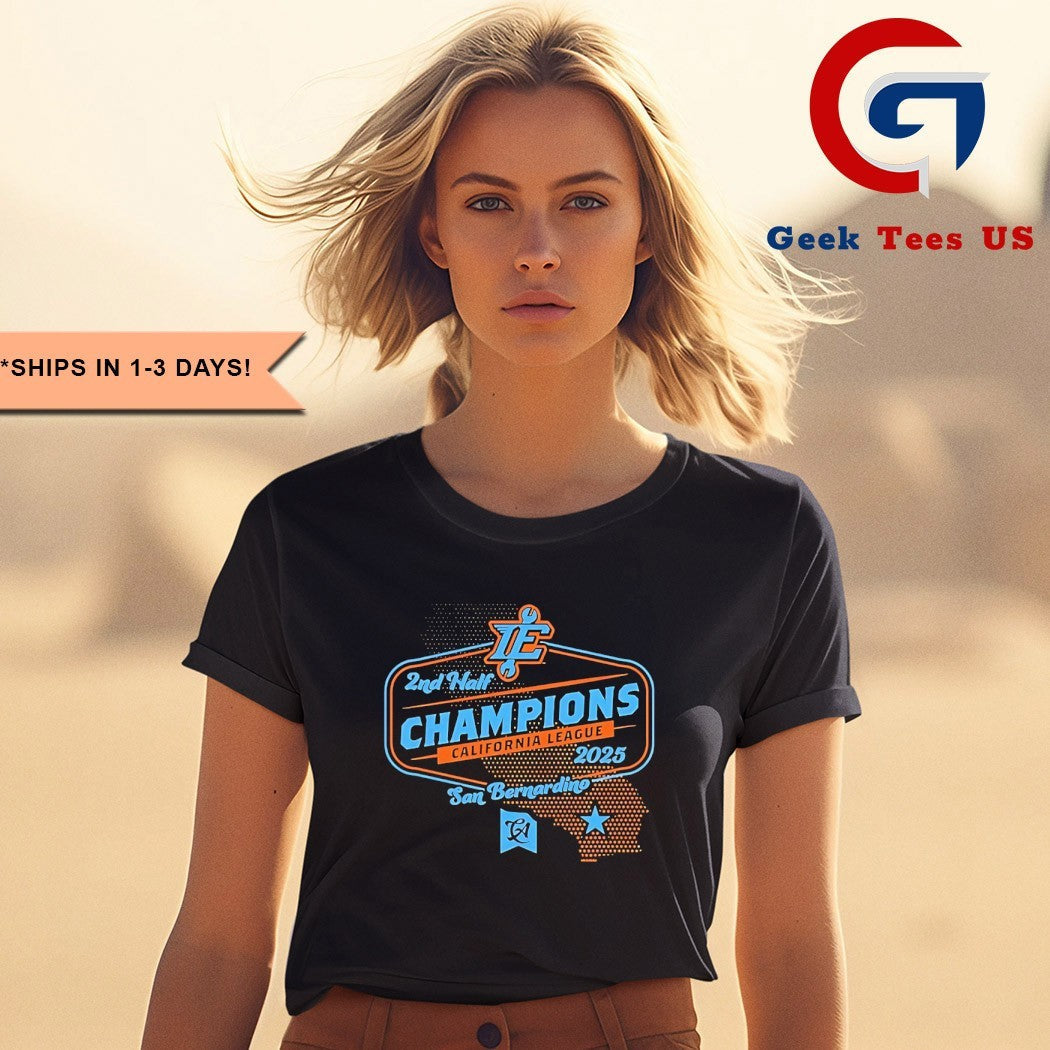 Inland Empire 66ers 2025 2nd Half Champions shirt