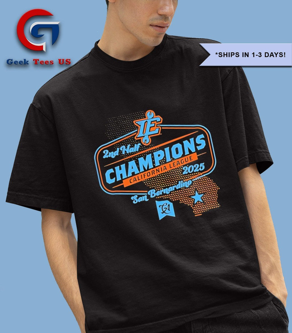 Inland Empire 66ers 2025 2nd Half Champions shirt