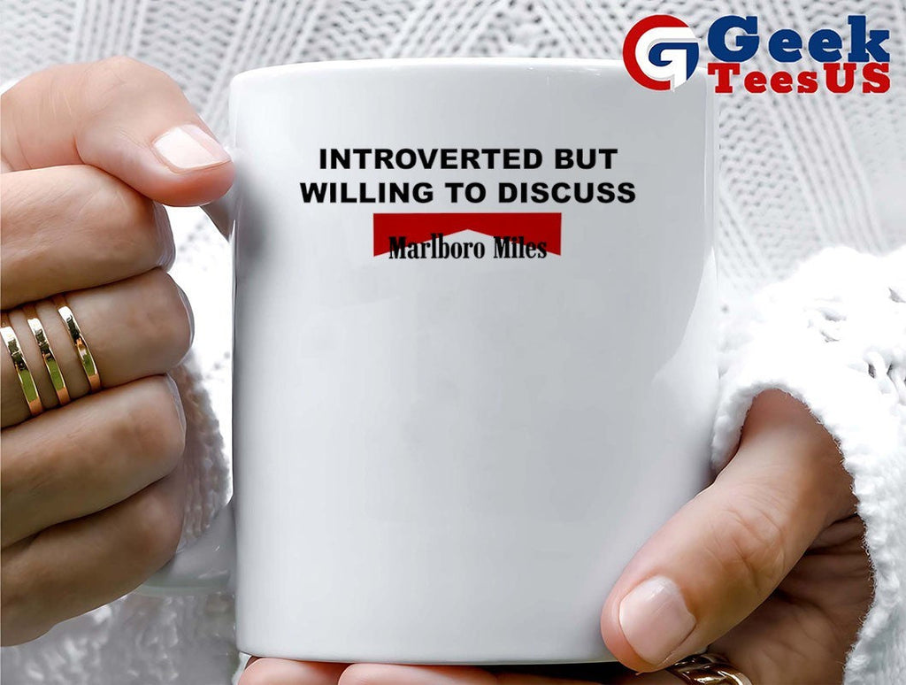 Introverted but willing to discuss Marlboro Miles shirt