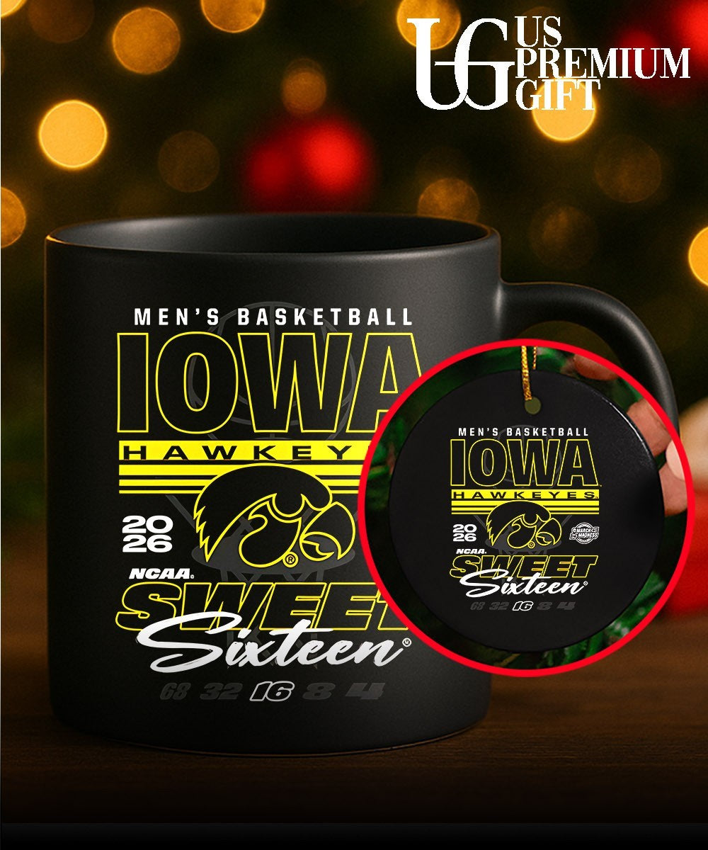 Iowa Hawkeyes 2026 NCAA March Madness Sweet 16 Bound Net shirt