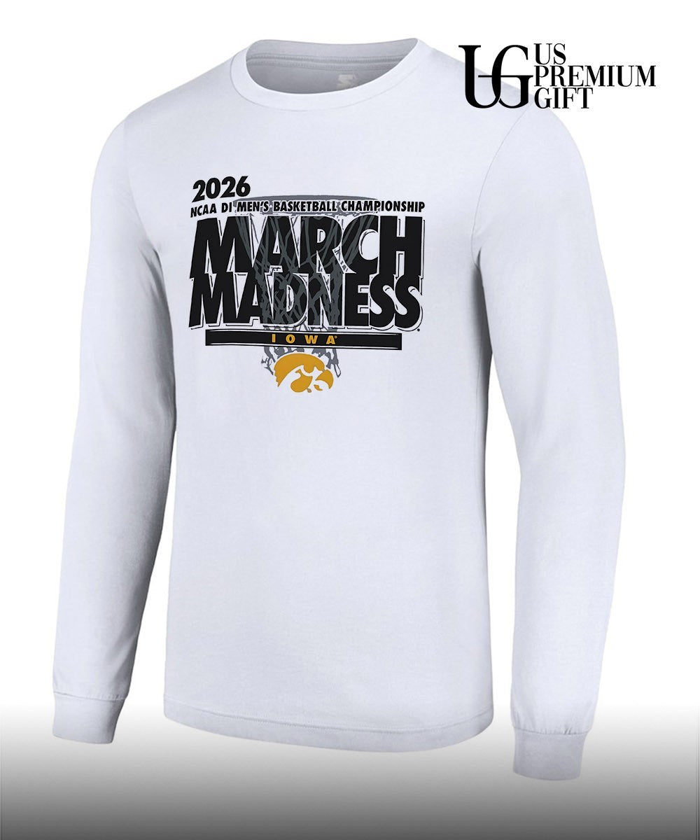 Iowa Hawkeyes March Madness NCAA D1 Men’s basketball Championship 2026 shirt