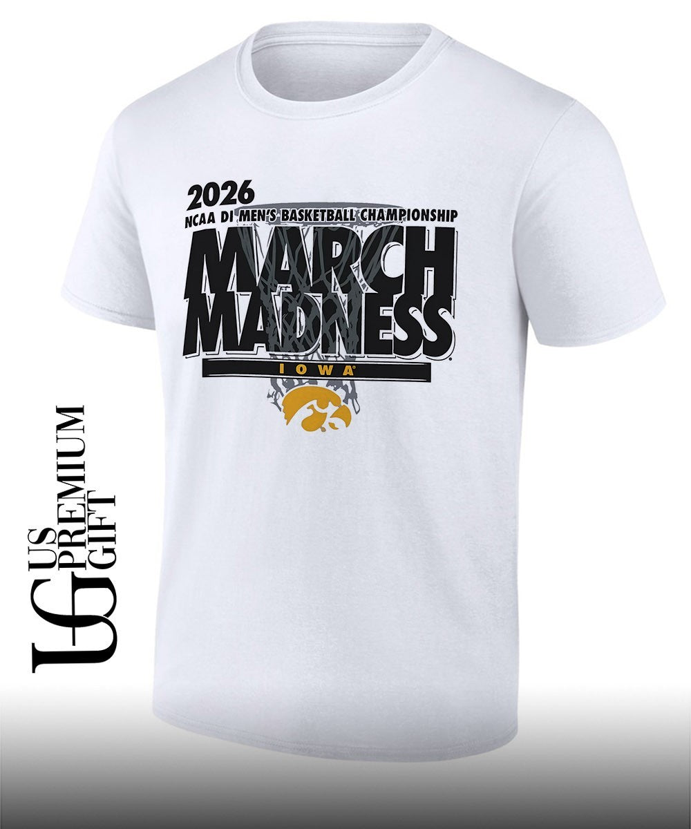 Iowa Hawkeyes March Madness NCAA D1 Men’s basketball Championship 2026 shirt