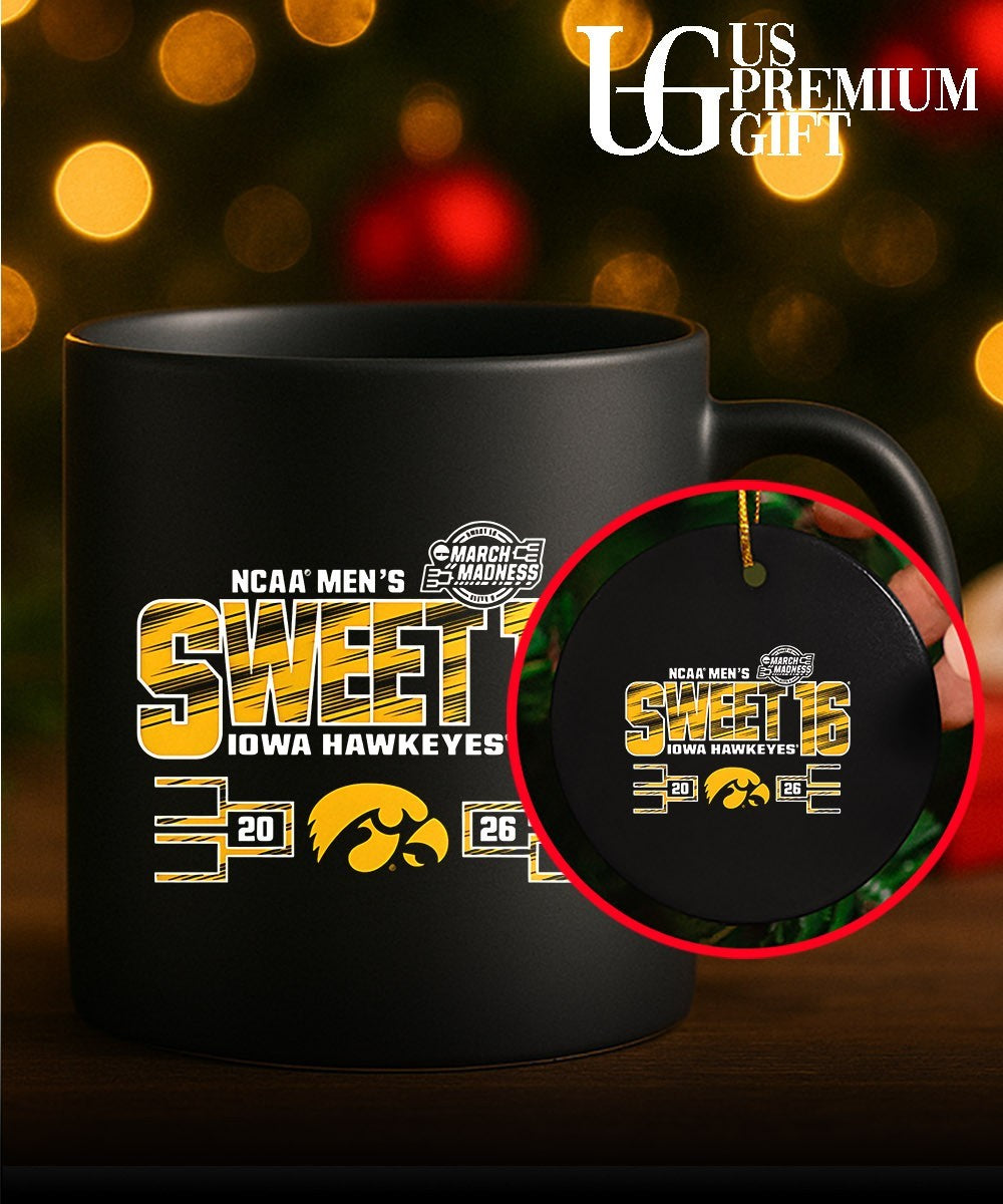 Iowa Hawkeyes Sweet 16 NCAA March Madness Bound 2026 shirt