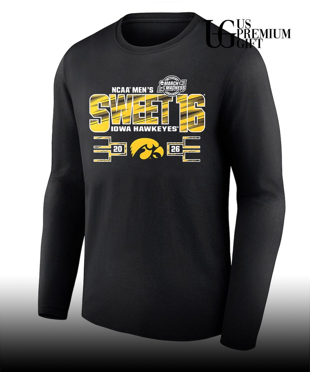 Iowa Hawkeyes Sweet 16 NCAA March Madness Bound 2026 shirt