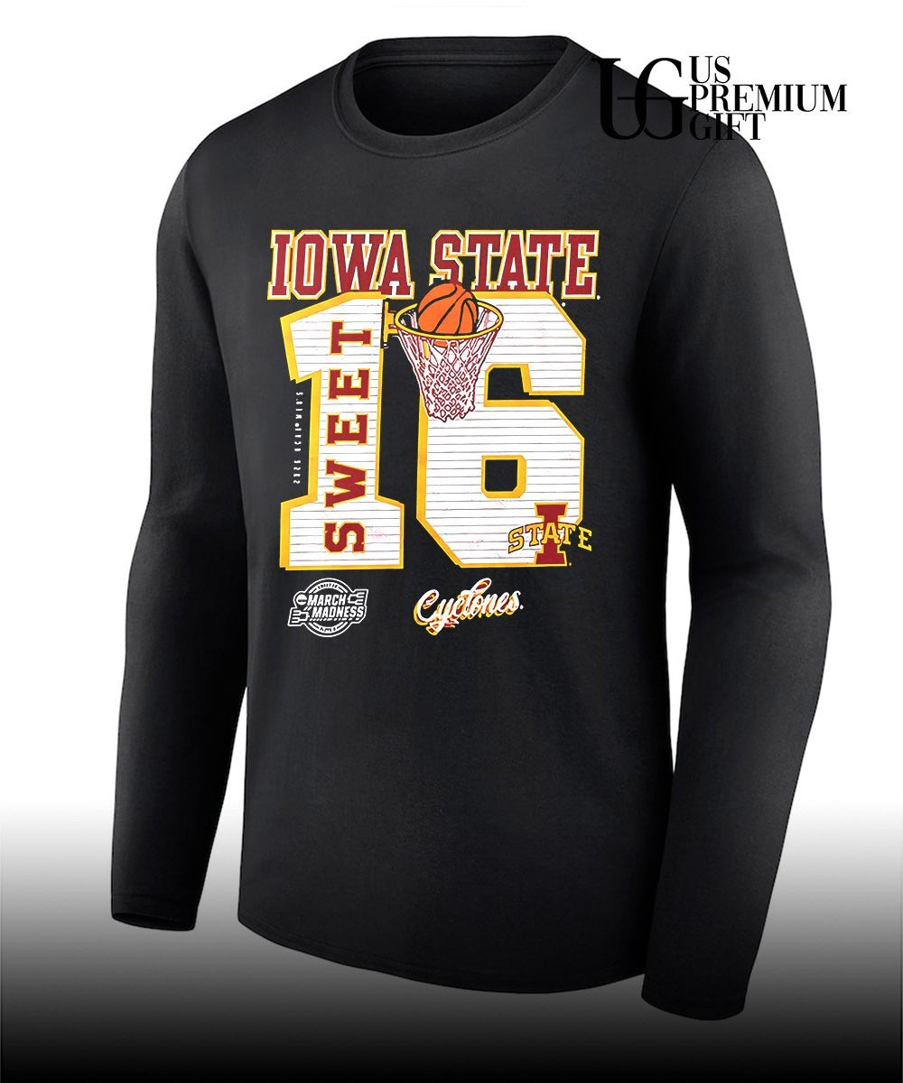 Iowa State Cyclones 2026 NCAA Men’s basketball March Madness Sweet 16 Bound shirt