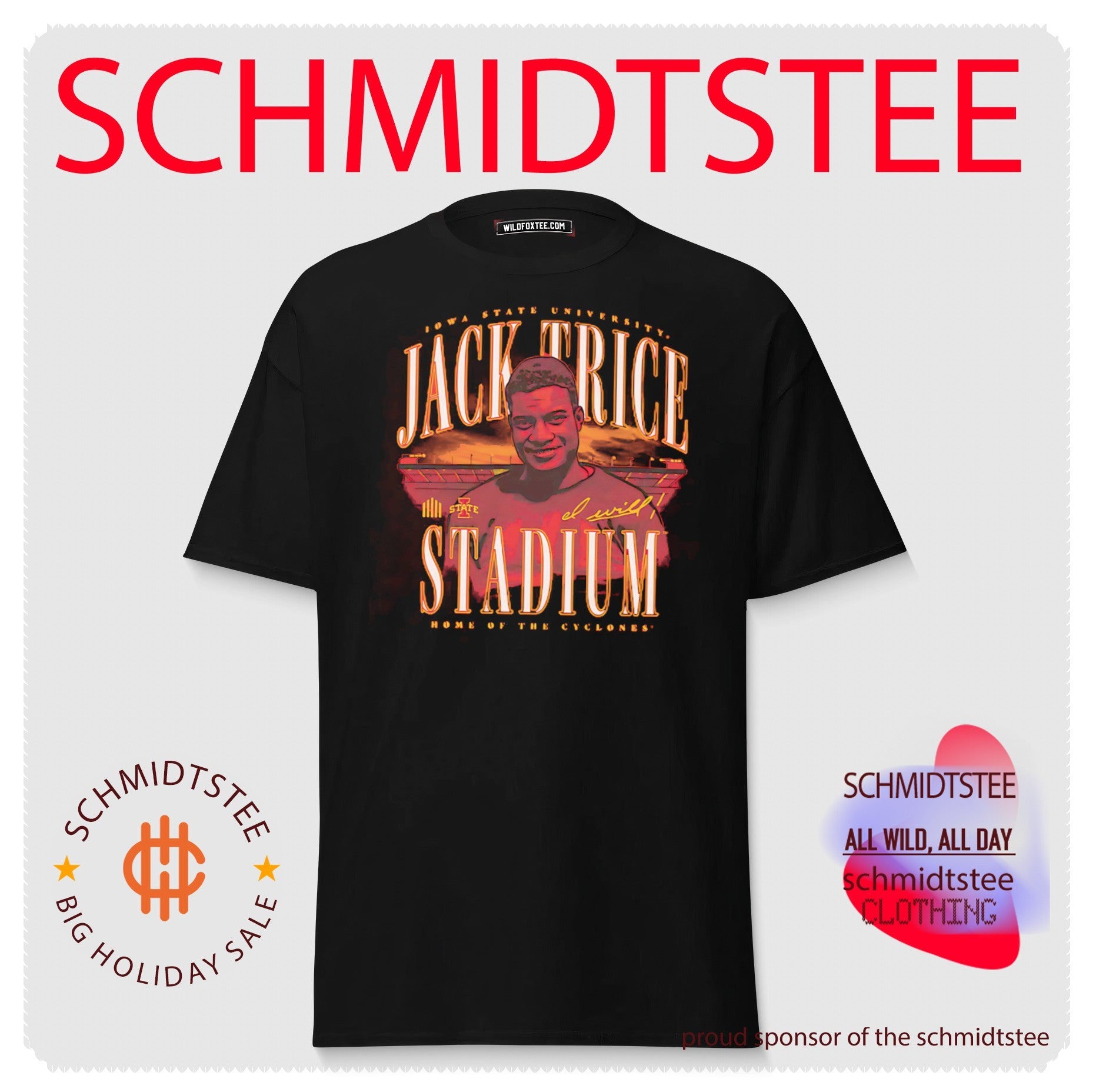 Iowa State Jack Trice Stadium Vintage Signature shirt