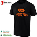 Iran Away from the Epstein Files political shirt