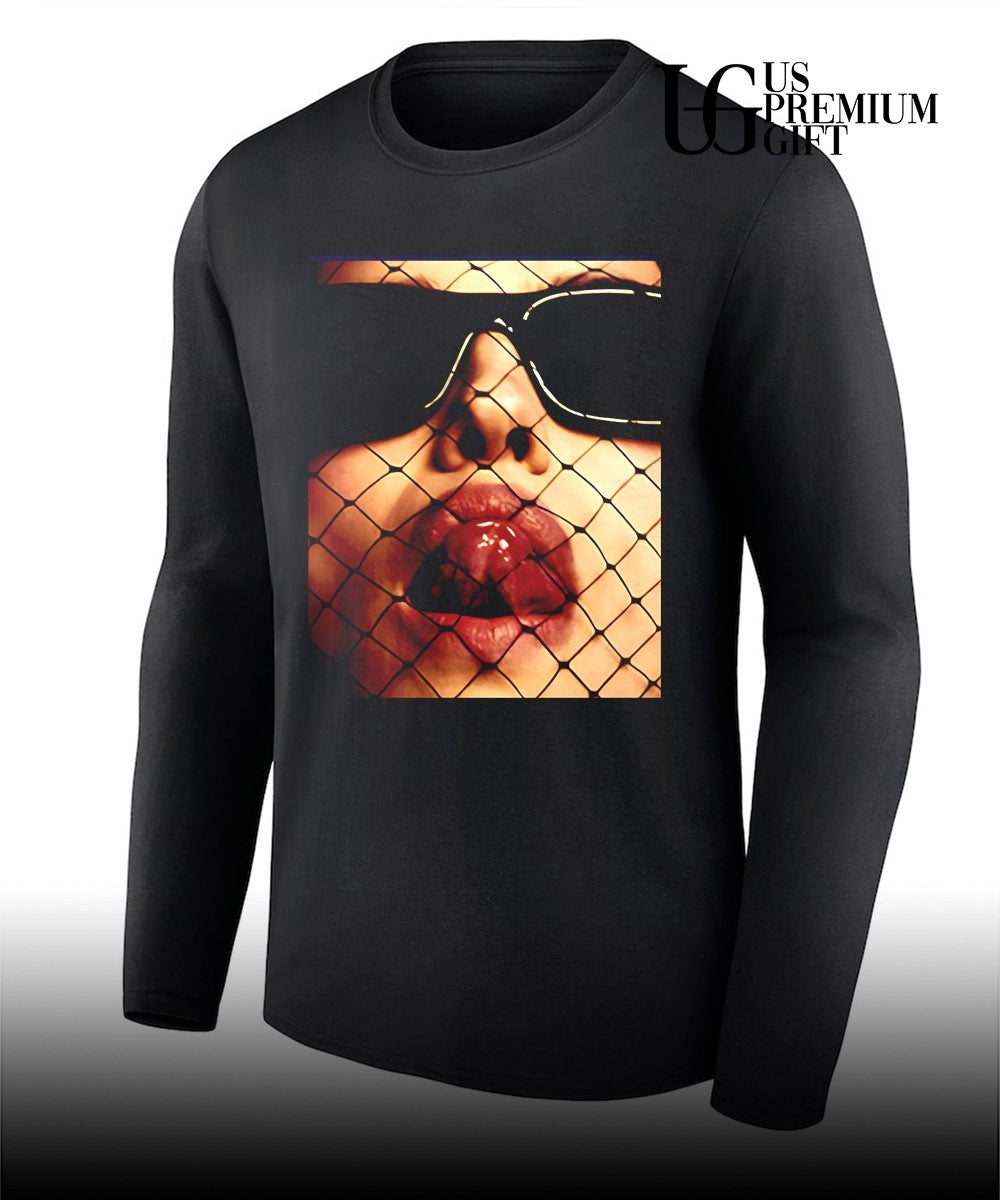 Irina Shayk Tongue shirt