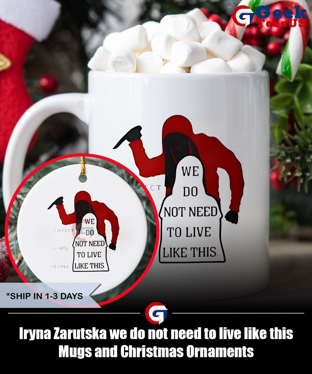 Iryna Zarutska we do not need to live like this shirt