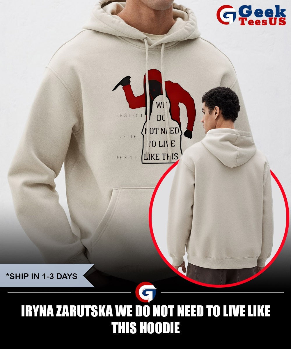 Iryna Zarutska we do not need to live like this shirt