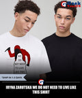 Iryna Zarutska we do not need to live like this shirt