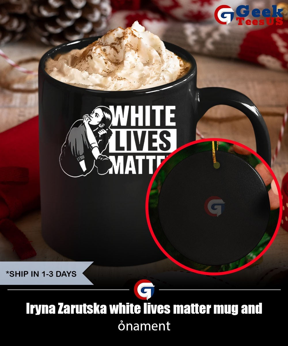 Iryna Zarutska white lives matter shirt