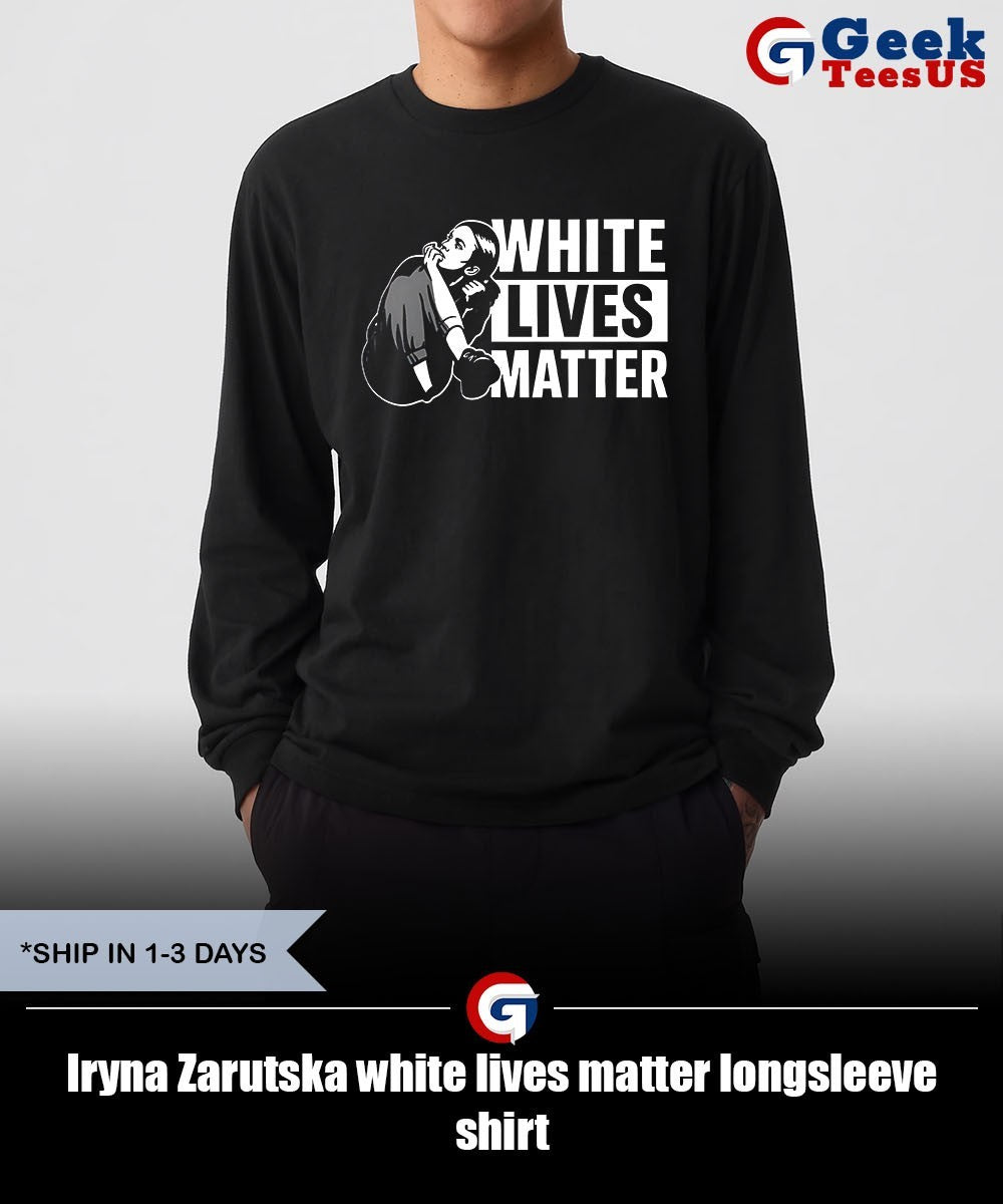 Iryna Zarutska white lives matter shirt